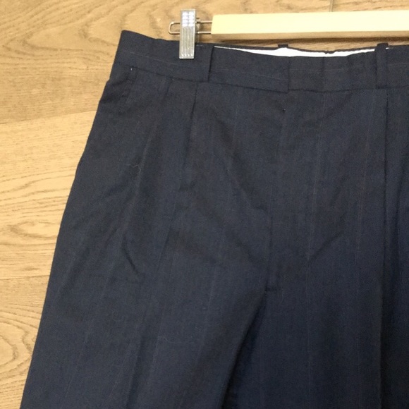 Vintage Navy Blue Trousers - Picture 3 of 4